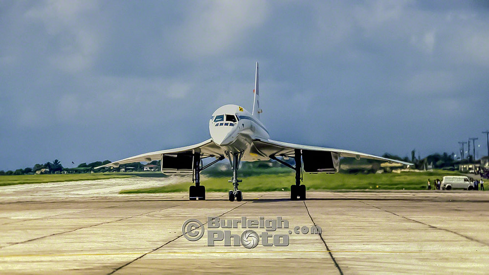Queens Flight Concorde ready to taxi. What an incredible aircraft! bgv14-06